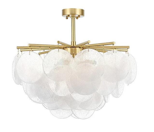 Yan gold chandelier