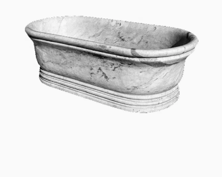 Carrara Marble Bathtub