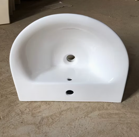 Ceramic Half Round Face Basin