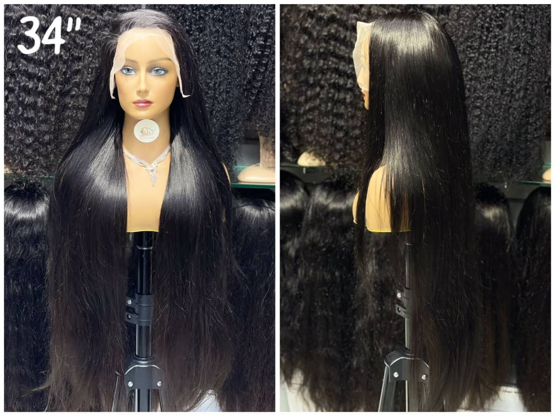 26" - 36" Ladies Straight Lace Wigs