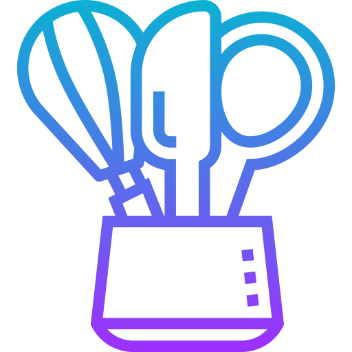 Kitchen cookware, utensils, appliances and tools