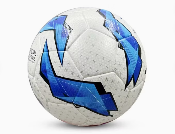 Colorful Machine Stitched Size 5 Soccer Ball